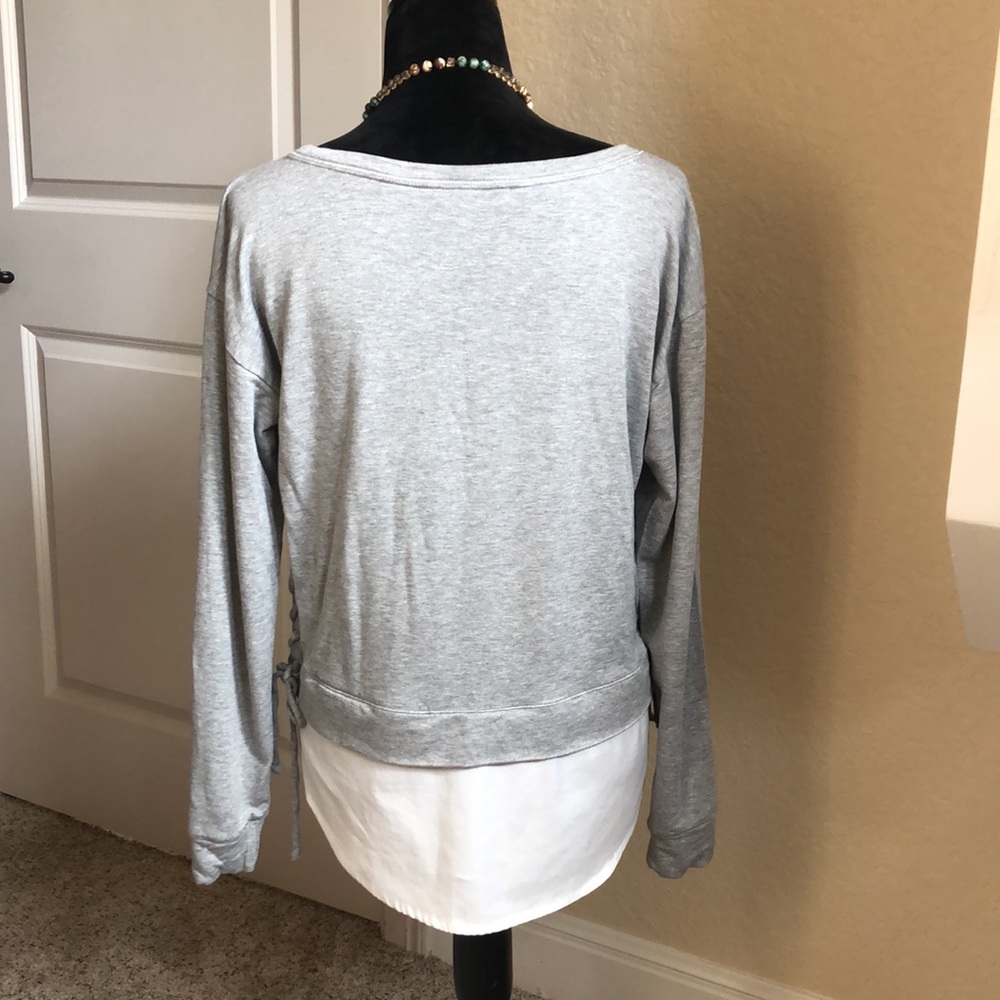WHBM fleece sweater - Picture 2 of 6